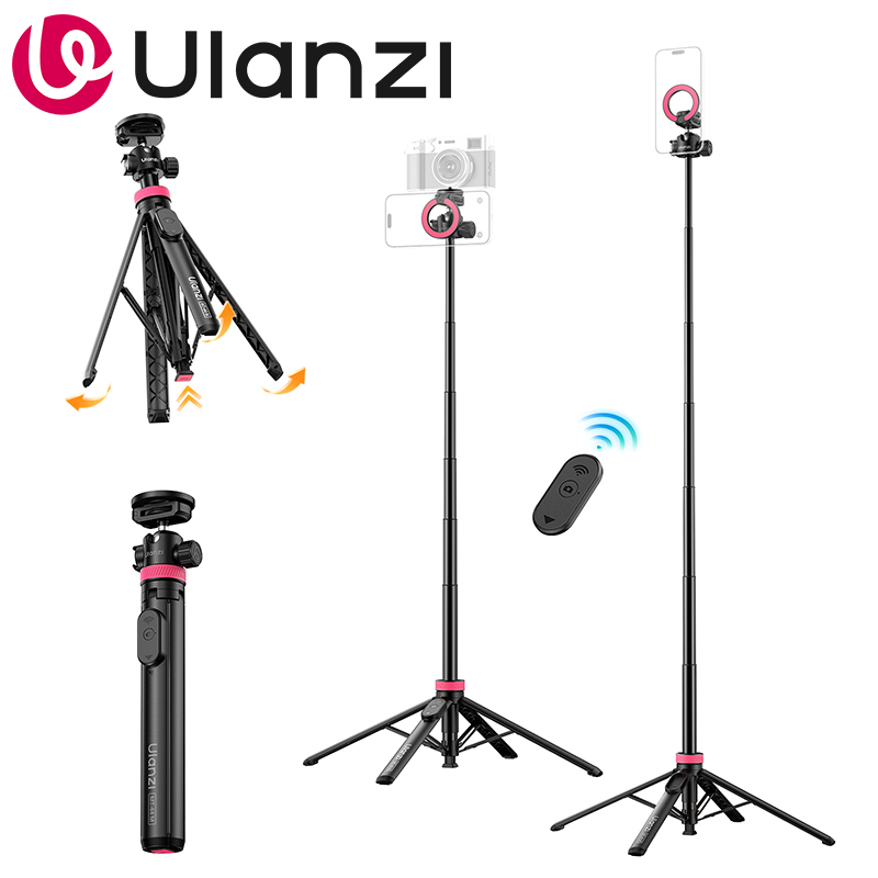 Photography Basics - Ulanzi MT-44 M 2-in-1 マグネット式＆1/4インチ自撮り棒三脚 1.49M
