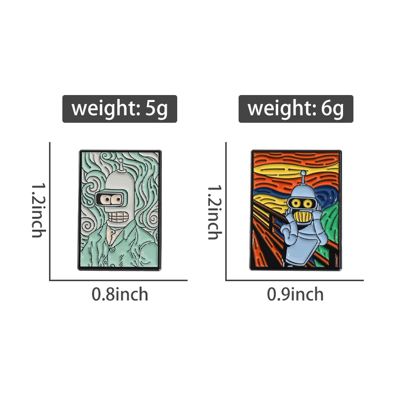 コメディアニメ漫画の役割ブローチエナメルピンクリエイティブオ - Photography Geometry のレビューと価格