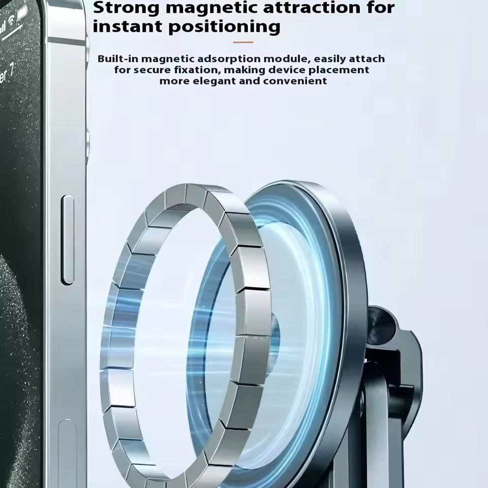 携帯電話用マグネット式ホルダー＆自撮り棒 3-in-1 折り - Photography Basics のレビューと価格