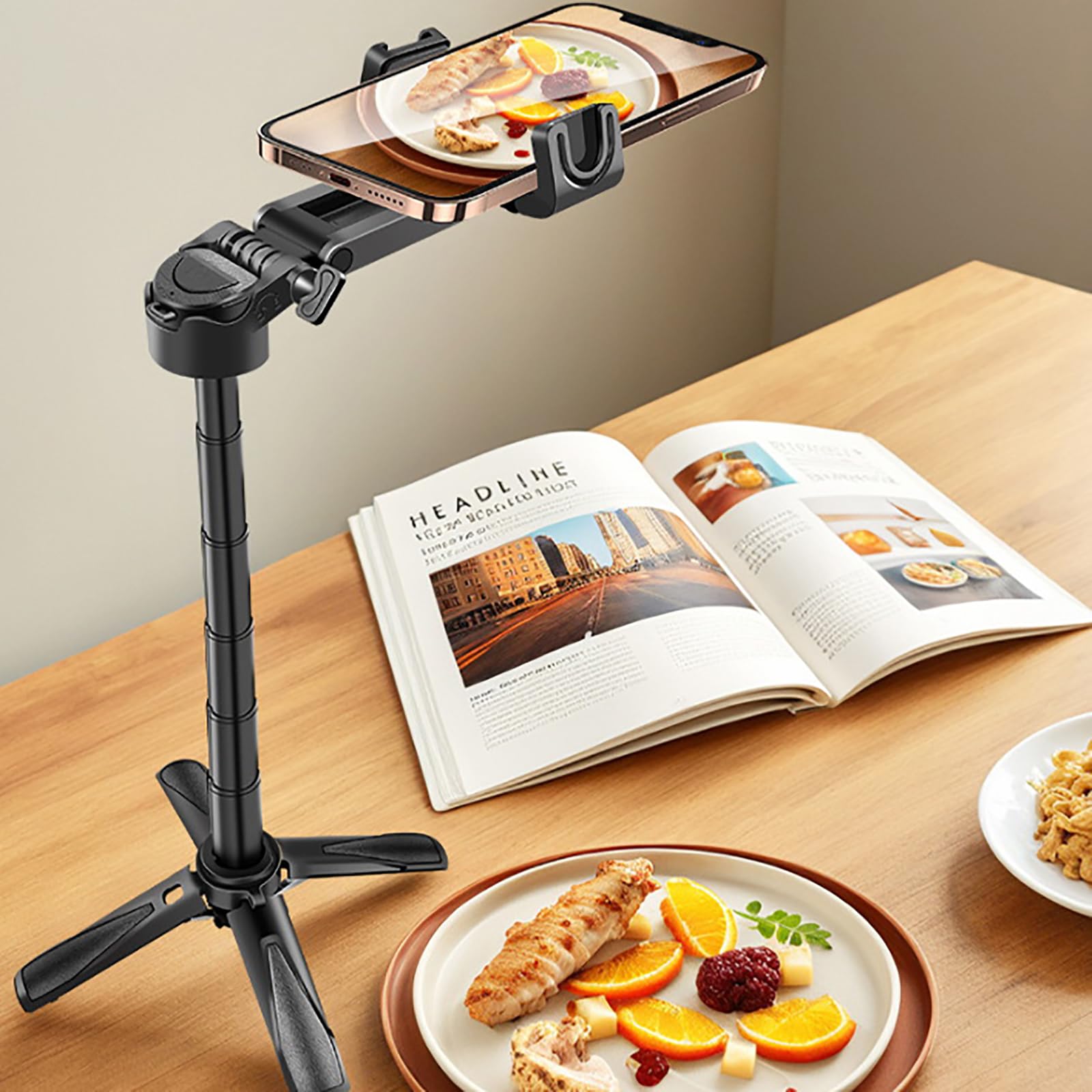 4 in 1自撮り棒三脚、拡張可能なグリップ、取り外し可能な - Photography Basics のレビューと価格