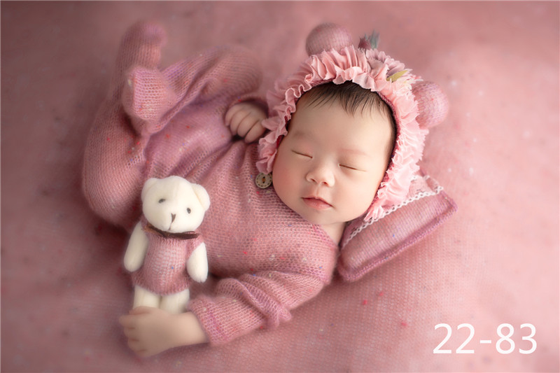 新生児の写真撮影の小道具新生児少年少女ロンパース帽子ベビーロ - Photography Cheat Sheet のレビューと価格