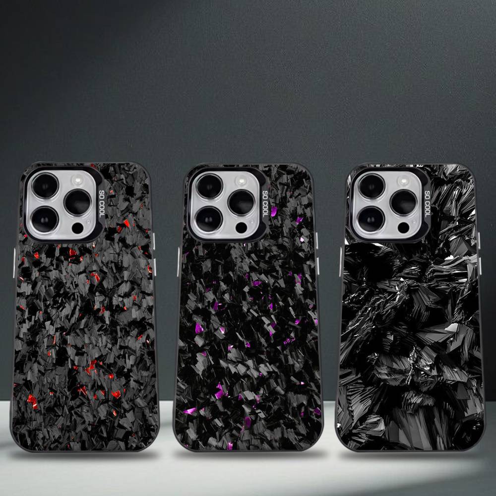 カーボンファイバー柄塗装 iPhone 16,15,14,1 - Photography Geometry のレビューと価格