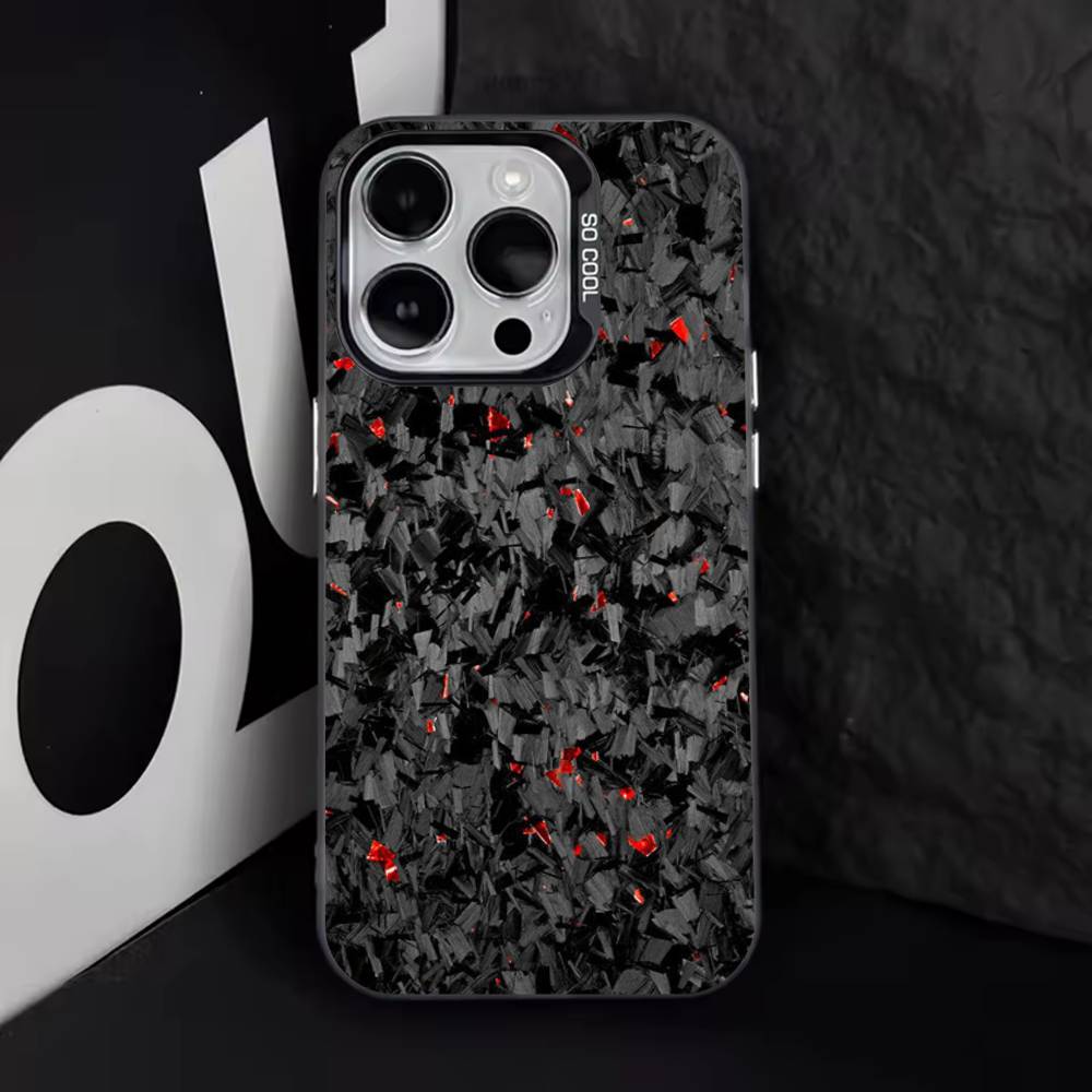 カーボンファイバー柄塗装 iPhone 16,15,14,1 - Photography Geometry のレビューと価格