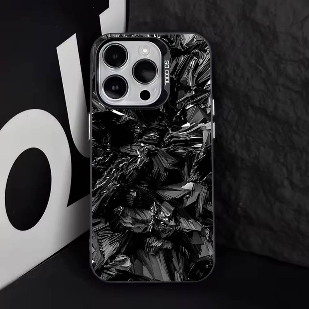 カーボンファイバー柄塗装 iPhone 16,15,14,1 - Photography Geometry のレビューと価格